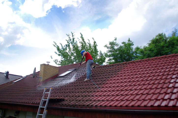 roof cleaning